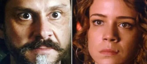 Jos&eacute; Alfredo fica desconfiado de Cristina em 'Imp&eacute;rio' (Fotomontagem/Reprodu&ccedil;&atilde;o/TV Globo)