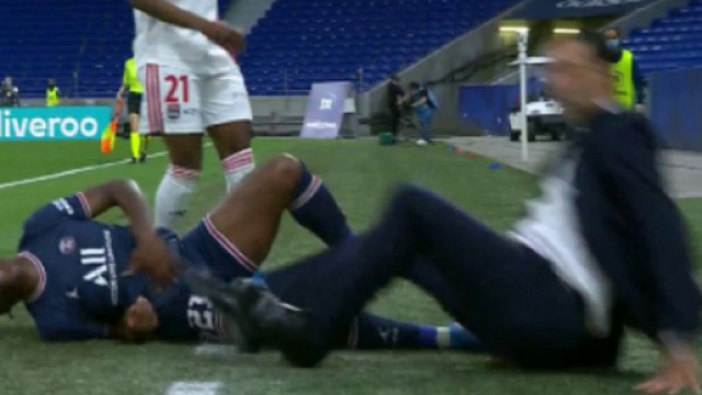 Buchanan fauche Baltimore qui fait tomber son entra&icirc;neur (Photo : video Canal+)