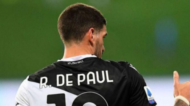 Rodrigo De Paul, centrocampista dell'Udinese.