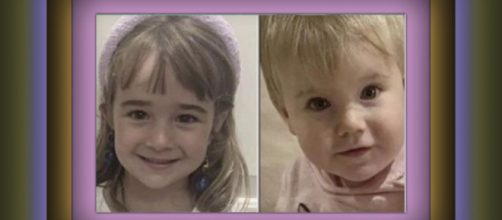 Imagen de los rostros de las ni&ntilde;as desaparecidas en Tenerife, Olivia y Anna Gimeno Zimmermman. (Twitter: @telecincoes)