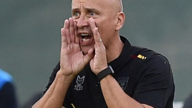 Eugenio Corini, allenatore del Lecce.