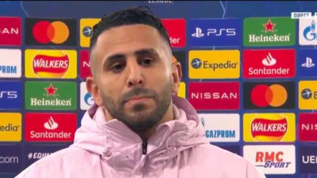 Riyad Mahrez d&eacute;zingue l'attitude des joueurs du PSG - Photo capture d'&eacute;cran Vid&eacute;o RMC