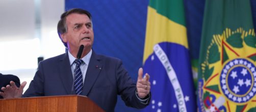 Ainda no evento, Bolsonaro amea&ccedil;ou emitir um decreto a respeito da 'liberdade' do cidad&atilde;o (Marcos Corr&ecirc;a/PR)