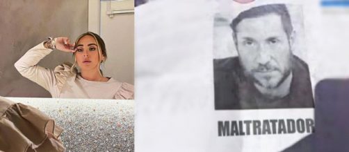 Roc&iacute;o Flores y el cartel sobre Antonio David (@Rotrece y @Telecincoes)