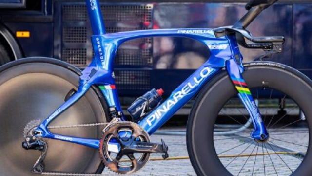 La nuova Pinarello Bolide di Filippo Ganna.
