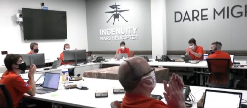 NASA&rsquo;s Ingenuity Mars helicopter fifth flight lands in new airfield (Image source: NASA Jet Propulsion Laboratory/YouTube)