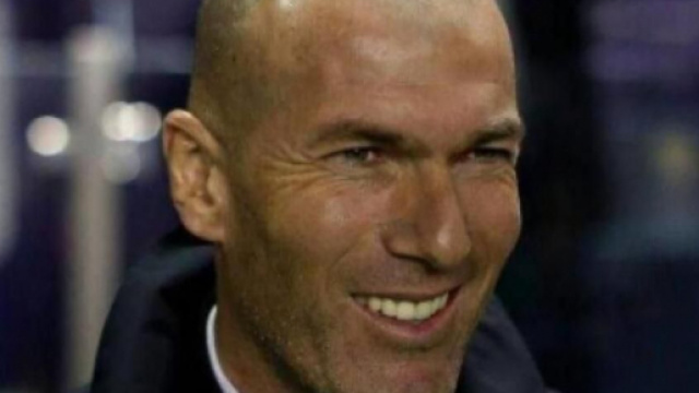 Zinedine Zidane, tecnico del Real Madrid.