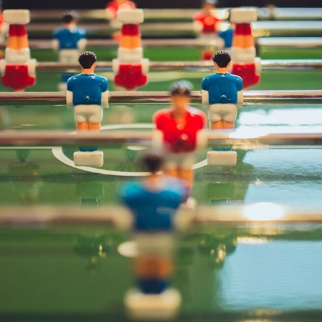 Un'immagine di un calcio balilla &copy;Pixabay