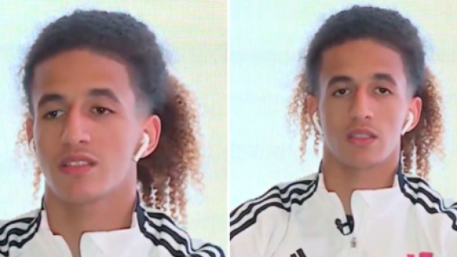 Hannibal Mejbri explique son choix de porter le maillot de la Tunisie - Photo capture d'&eacute;cran vid&eacute;o Twitter