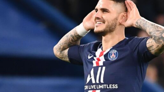 Mauro Icardi, attaccante del PSG.