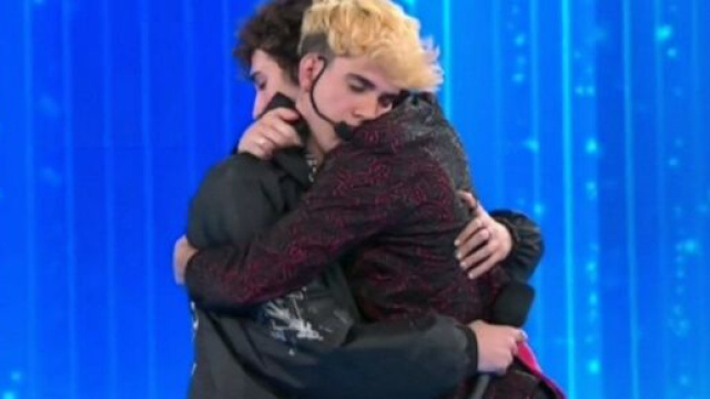 Amici 20, Tancredi e Aka7even insieme in studio, probabile futura collaborazione.