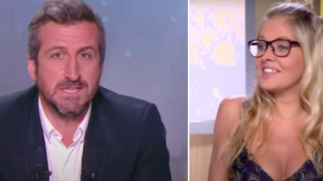 Johan Micoud et Carine Galli sur la cha&icirc;ne L'&Eacute;quipe - photos captures d'&eacute;cran vid&eacute;os Youtube