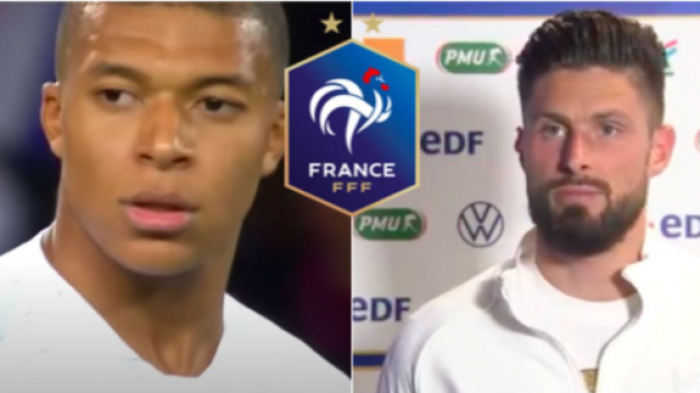 Photo captures d'&eacute;cran vid&eacute;o youtube - Mbapp&eacute; / Giroud