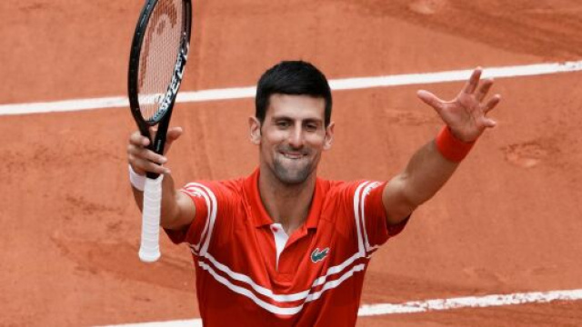 Novak Djokovic va in finale a Parigi.