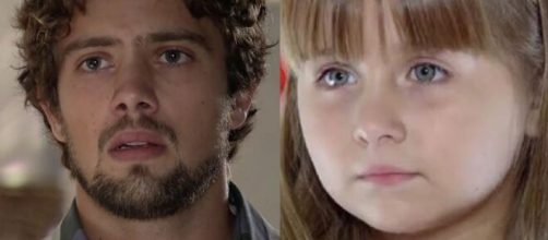 Rodrigo e J&uacute;lia em 'A Vida da Gente'. (Foto: Globo).