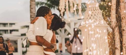 Ludmilla e Brunna Gon&ccedil;alves renovam votos de casamento (Reprodu&ccedil;&atilde;o/Instagram/@ludmilla)