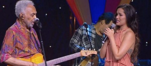 Gilberto Gil e Juliette se emocionam em live junina (Reprodu&ccedil;&atilde;o/Multishow)