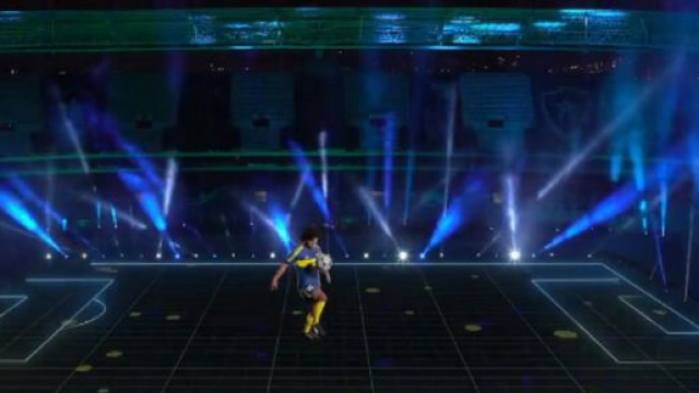 Avant le match Argentine - Chili, un hommage vibrant a &eacute;t&eacute; rendu &agrave; la l&eacute;gende Diego Maradona - Source : TyC Sport)