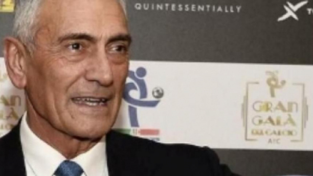 Gabriele Gravina, presidente della Figc.