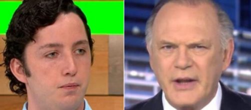 Fotomontaje del peque&ntilde;o Nicol&aacute;s y Pedro Piqueras