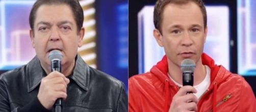 Leifert apresentou o programa de Faust&atilde;o no &uacute;ltimo dia 13 de junho (Fotomontagem/Reprodu&ccedil;&atilde;o/Rede Globo)