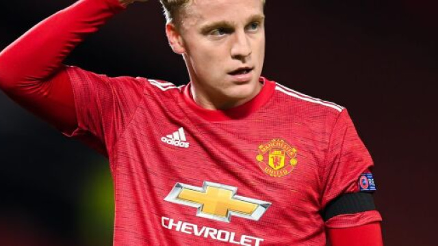Donny van de Beek del Manchester United.