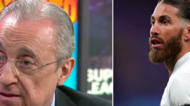 Le pr&eacute;sident du club Florentino P&eacute;rez aurait eu un d&eacute;saccord avec Sergio Ramos - Source : captur&eacute; d'&eacute;cran vid&eacute;o YouTube et Instagram