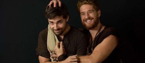 Esa&uacute; tem atrito com Jac&oacute; em 'G&ecirc;nesis' (Divulga&ccedil;&atilde;o/Record TV)