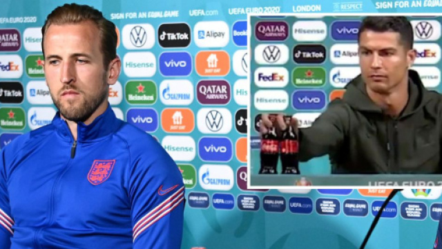 Montage photo Cristiano Ronaldo et Harry Kane vid&eacute;o