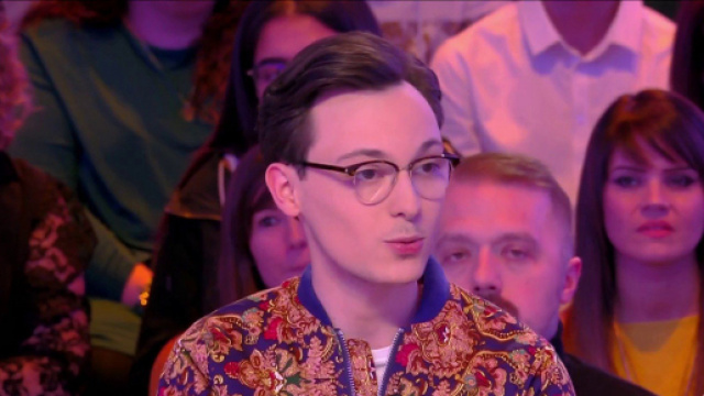 Cl&eacute;ment Garin, chroniqueur dans TPMP. Source : capture d&rsquo;&eacute;cran C8