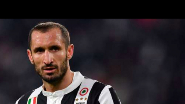 In foto Giorgio Chiellini, difensore della Juve.