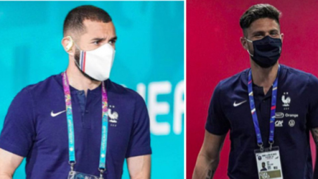 Olivier Giroud Karim Benzema le d&eacute;bat d&eacute;j&agrave; relanc&eacute; - Photo capture d'&eacute;cran photos Instagram