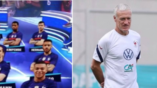 Didier Deschamps devrait faire des changements face au Portugal. (Cr&eacute;dit r&eacute;seaux sociaux)