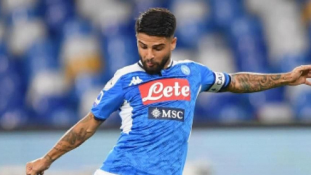 Lorenzo Insigne, punta del Napoli.