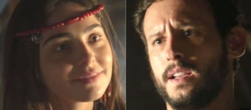 Uriala insistir&aacute; em se aproximar de Isaque em 'G&ecirc;nesis' (Reprodu&ccedil;&atilde;o/Record TV)