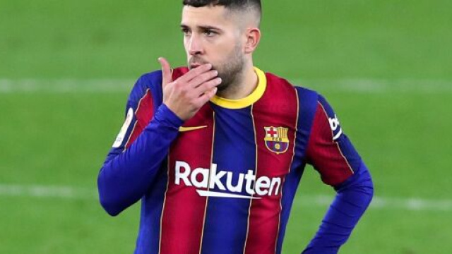 Barcelona, Jordi Alba piacerebbe all'Inter.