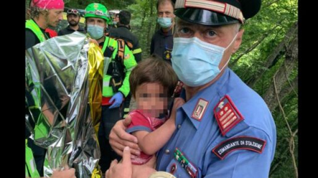 Il carabiniere che ha ritrovato il piccolo Nicola: &lsquo;&Egrave; stato come la nascita di un figlio&rsquo;.