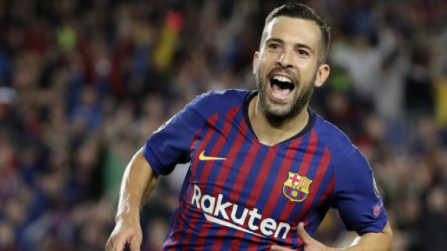 L'Inter pensa a Jordi Alba per la sinistra.