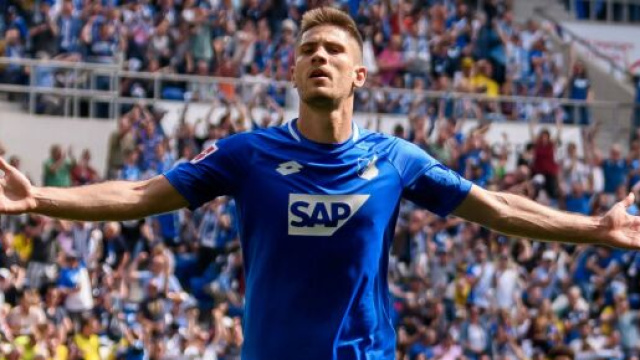 Andrej Kramaric, attaccante dell'Hoffenheim.