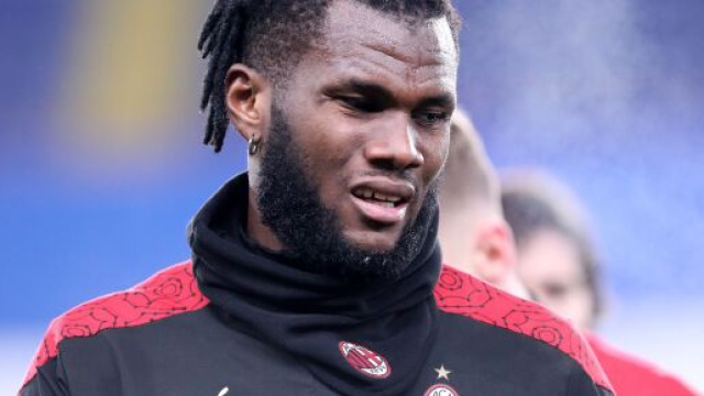 Franck Kessie, centrocampista del Milan.