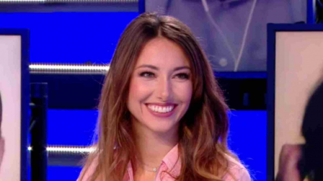Delphine Wespiser dans TPMP. Source : capture d&rsquo;&eacute;cran C8