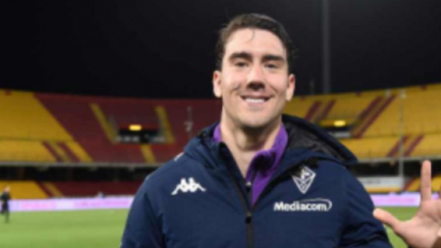 Dusan Vlahovic, punta della Fiorentina.