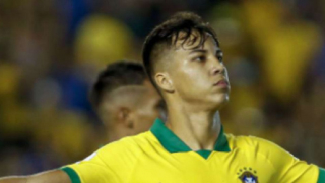 Kaio Jorge, punta brasiliana del Santos.