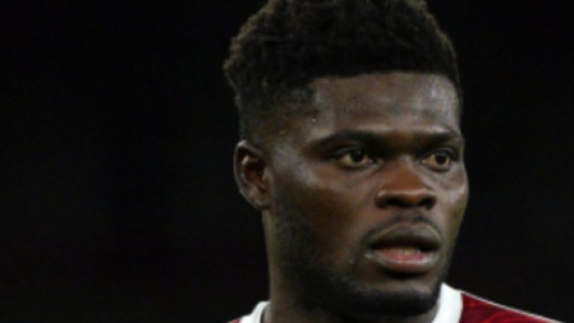 Thomas Partey, centrocampista dell'Arsenal.