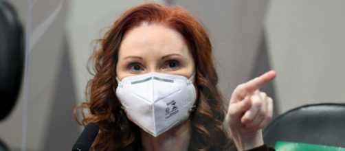 Natalia Pasternak falou aos senadores da CPI da Covid sobre como identificar estudos s&eacute;rios sobre a Covid-19 (Jefferson Rudy/Ag&ecirc;ncia Senado)