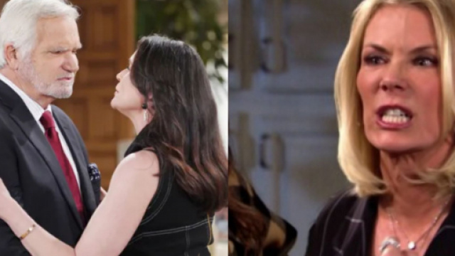 Beautiful, trame Usa: Eric scopre la tresca tra Quinn e Carter grazie al piano di Brooke.