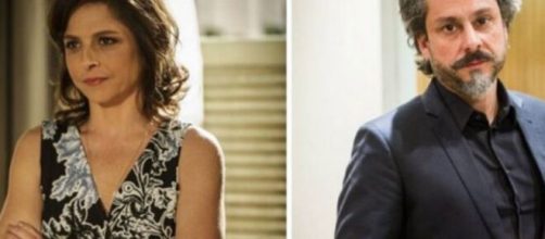 Cora vai atr&aacute;s de pistas na casa de Alfredo em 'Imp&eacute;rio'. (Fotomontagem)