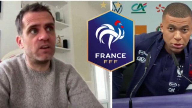 Le coup de gueule de Rothen contre Mbapp&eacute; - Photo capture d'&eacute;cran vid&eacute;o YouTube et logo FFF wikipedia