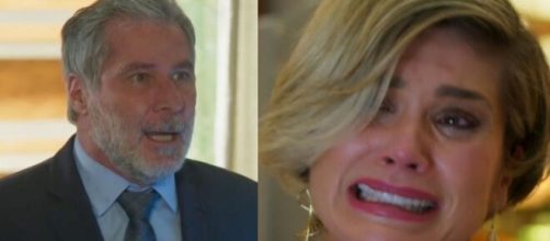 Hugo confronta Helena em 'Salve-se Quem Puder' (Fotomontagem/Reprodu&ccedil;&atilde;o/TV Globo)