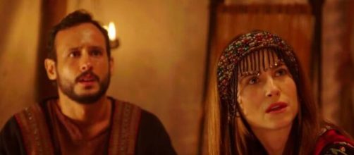 Isaque fica em choque em 'G&ecirc;nesis' (Reprodu&ccedil;&atilde;o/Record TV)